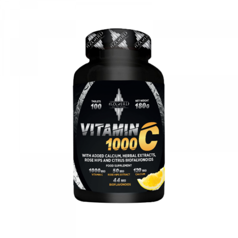 VITAMINE - Vitamina C 1000 cu Bioflavonoide și Extract de Măceș - 100 tabs