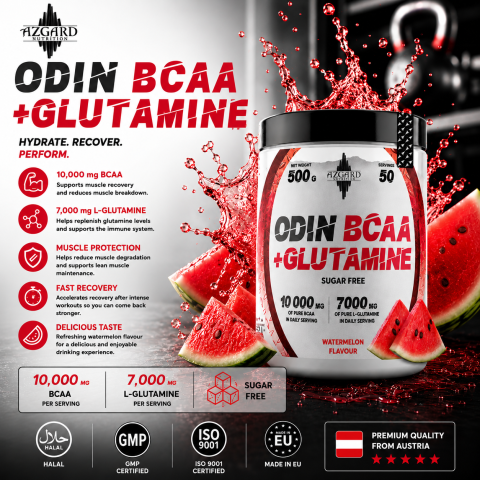 PRODUSE - ODIN BCAA+GLUTAMINE WATERMELON 500g