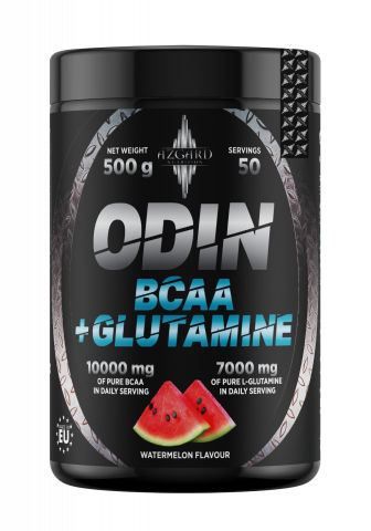 BCAA+GLUTAMINE - ODIN BCAA+GLUTAMINE WATERMELON 500g