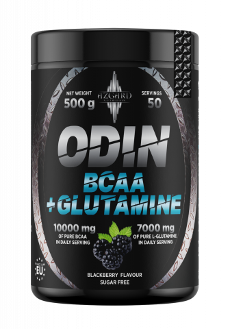 BCAA+GLUTAMINE - ODIN BCAA+GLUTAMINE BLACKBERRY 500g