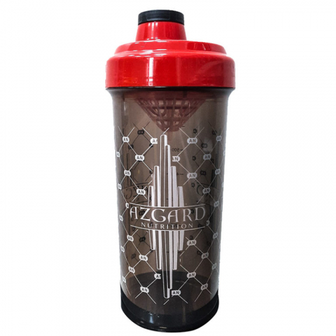 ACCESORII - SHAKER NEGRU-ROSU AZGARD NUTRITION