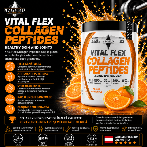 COLLAGEN - VITAL FLEX COLLAGEN PEPTIDES - ORANGE 460g