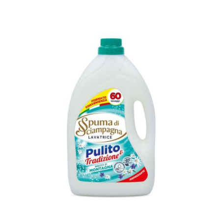 DETERGENȚI DE RUFE - DETERGENT LICHID SPUMA DI SCIAMPAGNA BRIZA MONTAGNA 3L