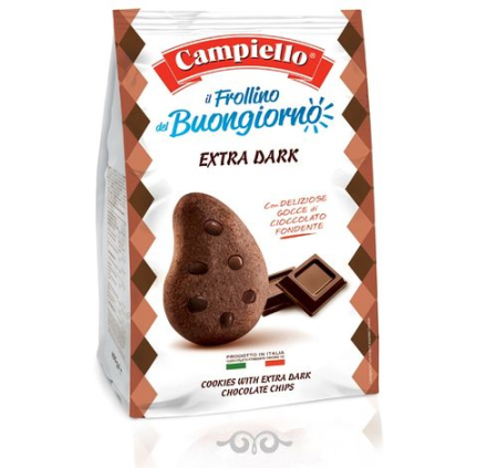 BISCUIȚI - BISCUITI CAMPIELLO CIOCOLATA NEAGRA 400GR