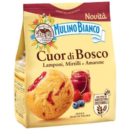 BISCUIȚI - BISCUITI CUOR DI BOSCO 300GR