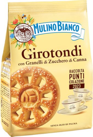BISCUIȚI - BISCUITI GIROTONDI MULINO BIANCO 350GR