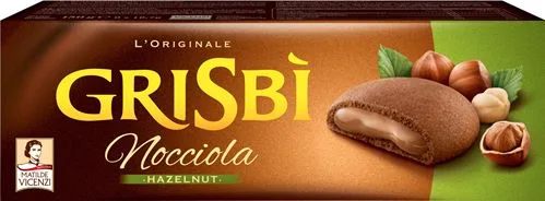 BISCUIȚI - BISCUITI GRISBI NOCCIOLA 150GR