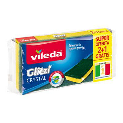 BUREȚI ȘI LAVETE - BURETI VILEDA GLITZI CRYSTAL 2+1 GRATIS