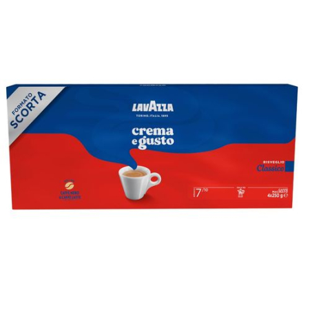CAFEA ȘI CEAI - CAFEA LAVAZZA CREMA E GUSTO CLASSIC 4X250GR