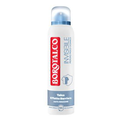DEODORANTE - DEODORANT SPRAY BOROTALCO INVISIBLE FRESCO OCEANICA 150ML