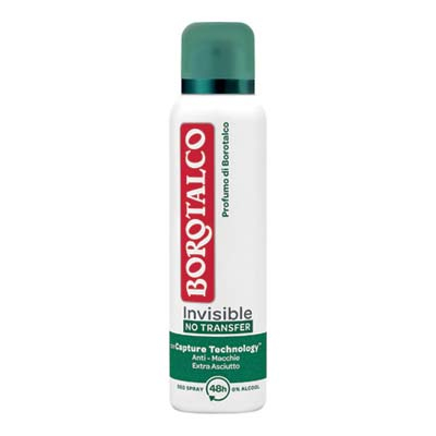 DEODORANTE - DEODORANT SPRAY BOROTALCO INVISIBLE PROFUMO BOROTALCO 150ML