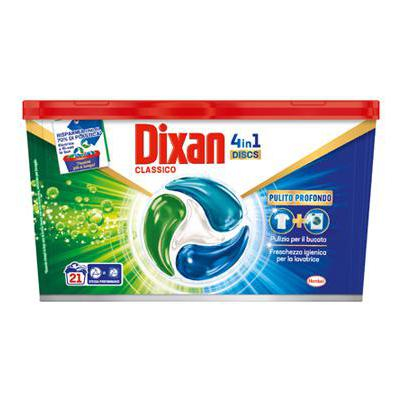DETERGENȚI DE RUFE - DETERGENT CAPSULE DIXAN CLASIC-21BUC
