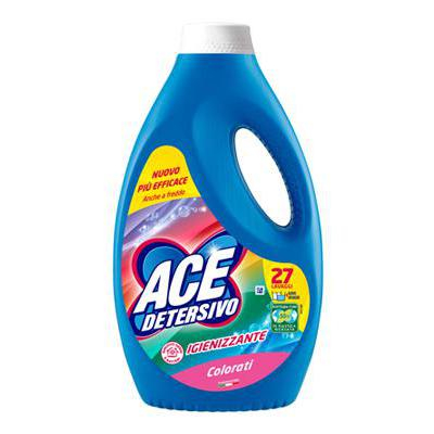 DETERGENȚI DE RUFE - DETERGENT LICHID ACE RUFE COLORATE 1.35L