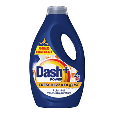DETERGENȚI DE RUFE - DETERGENT LICHID DASH POWER  ORO+ LENOR 2.25L