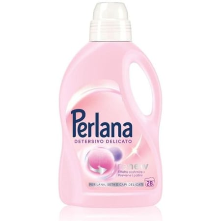 DETERGENȚI DE RUFE - DETERGENT LICHID PERLANA ROSA 1.44L