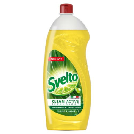 DETERGENȚI DE  VASE - DETERGENT VASE SVELTO LAMAIE SI GHIMBIR 930ML