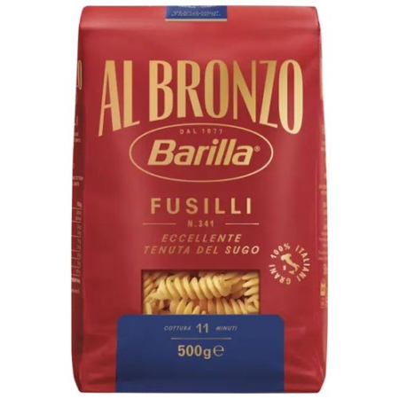 PASTE - FUSILLI NR 341 BARILLA BRONZO 500GR