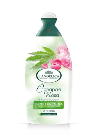 GEL DE DUȘ - GEL DUS ANGELICA CANAPA E ROSA 500 ML