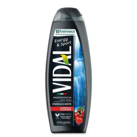 GEL DE DUȘ - GEL DUS VIDAL ENERGY/SPORT 500ML