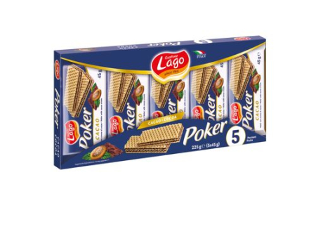 GUSTĂRI ITALIENE - NAPOLITANE LAGO CU CIOCOLATA 5X45GR