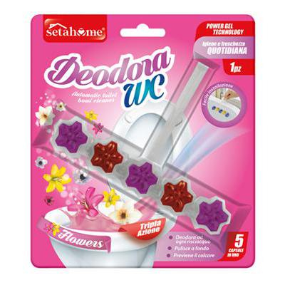 PRODUSE DE CURĂȚENIE - ODORIZANT WC SETAHOME FLOWERS
