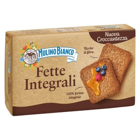 ALIMENTE - PAINE PRAJITA INTEGRALA FETE DORATE  630GR