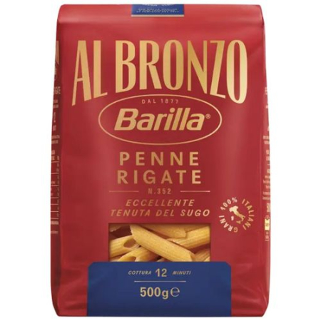 PASTE - PENNE RIGATE NR352 BARILLA BRONZO 500GR