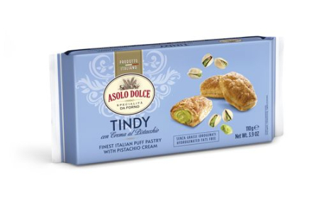 PRĂJITURI - PRAJITURA ASOLO DOLCE TINDY CU FISTIC 110GR