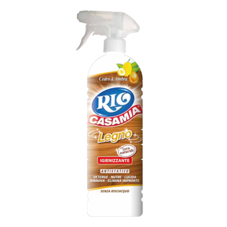 DEGRESANȚI ȘI SOLUȚII CURĂȚENIE - SPRAY PENTRU LEMN RIO CASAMIA 750ML