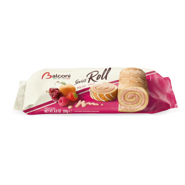 PRĂJITURI - RULADA FRUCTE BALCONI 250GR