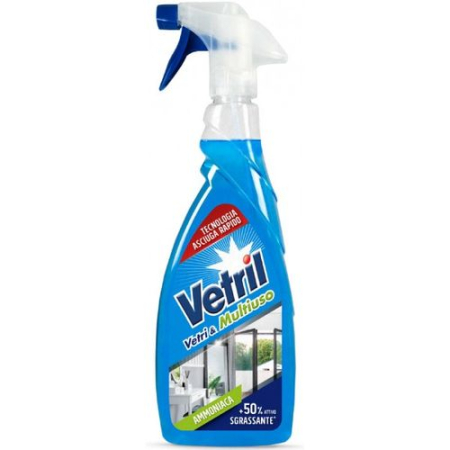 PRODUSE DE CURĂȚENIE - SPAY GEAMURI VETRIL AMONIAC 650ML