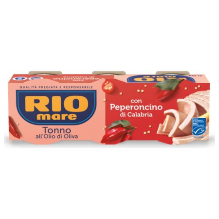 ALIMENTE - TON RIO MARE PEPERONCINO 3X65GR