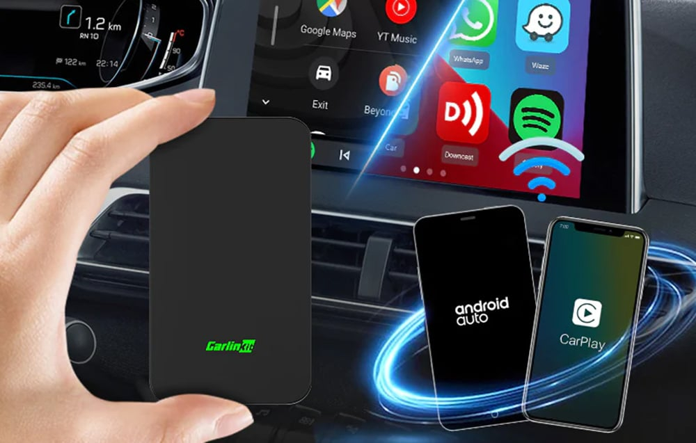 Adaptor carplay android auto wireless, carlinkit 2Air, carplay wireless [2]