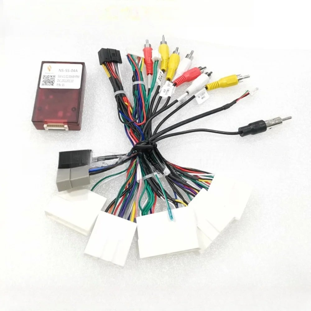 Cablaj Nissan pentru navigatii android cu preluare camera marsarier sau camere 360 si amplificator [1]