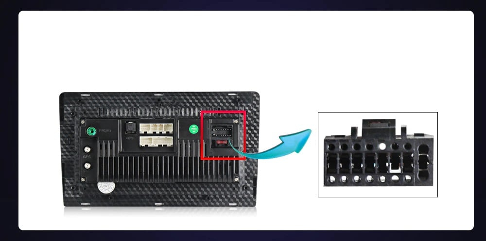 Cablu adaptor mufa alimentare navigatie android VW, SKODA, SEAT, 52pin, mufa adaptoare [3]