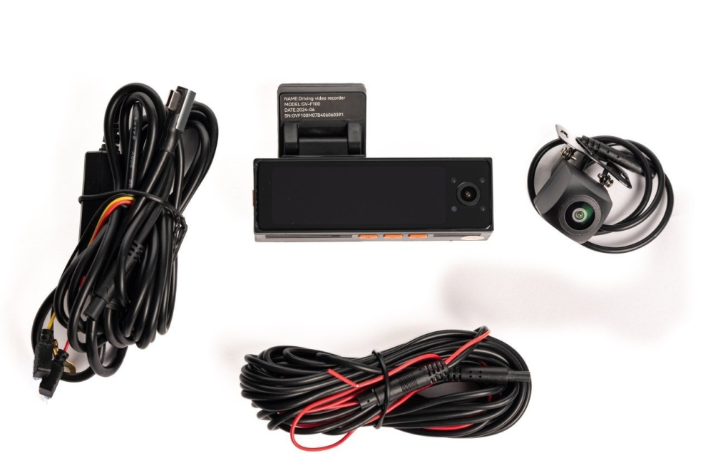 Cameră DVR Auto Clarion Triplă – Înregistrare 2K Față + 1080P Spate & Interior + Kit inregistrare 24h / 24h, cu aplicatie telefon [3]