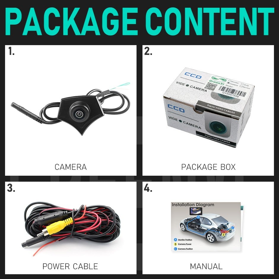 Camera frontala dedicata Mazda cu montaj in sigla [6]