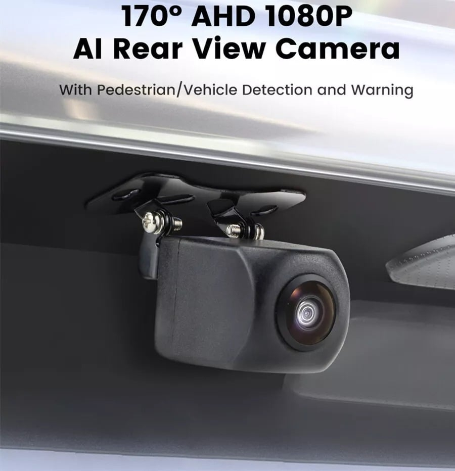 Camera marsarier auto AI inteligenta 1080p AHD, cu detectie si buzzer atentionare acustica [4]