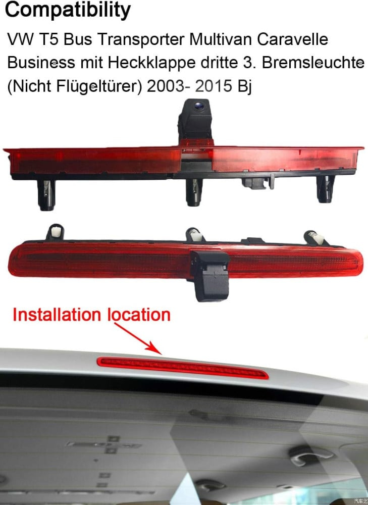 Camera marsarier dedicata Volkswagen Transporter T5 (2003 - 2016) cu o singura usa (hayon) [3]