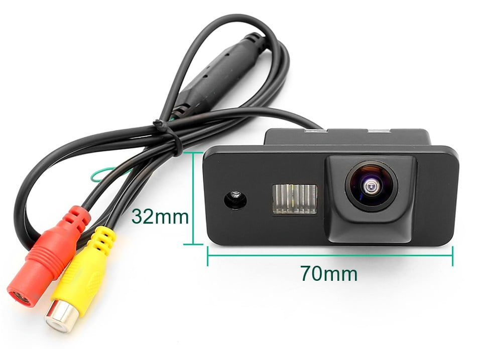 Camera marsarier HD Audi A3, A4, A6, Q7, unghi 170 grade cu StarLight Night Vision Fisheye [3]