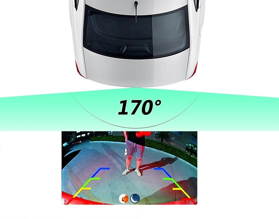 Camera marsarier HD, Mazda CX-5, CX-7, CX-9, Mazda 3, Mazda 6, unghi 170 grade cu StarLight Night Vision Fisheye [6]