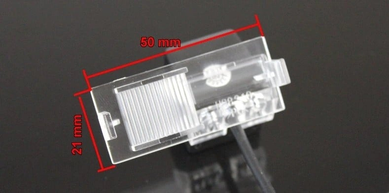 Camera marsarier HD, unghi 170 grade cu StarLight Night Vision Peugeot 207, 307, 308, 407, 508, 807 [5]