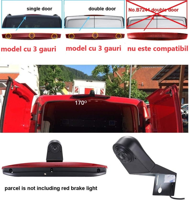 Camera marsarier Mercedes Vito W447 cu usi duble 2014 - 2022 [3]