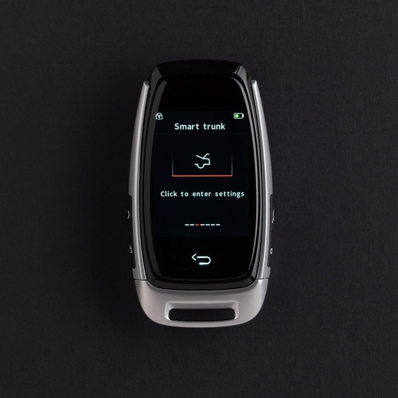 Cheie Smart key dedicata audi, volkswagen, LCD, argintiu [9]