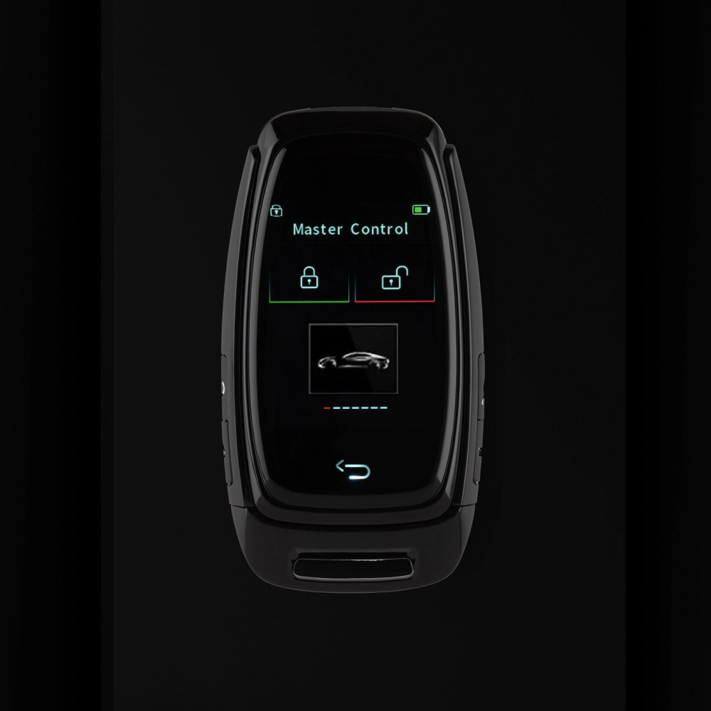 Cheie Smart key dedicata audi, volkswagen, LCD, negru [2]