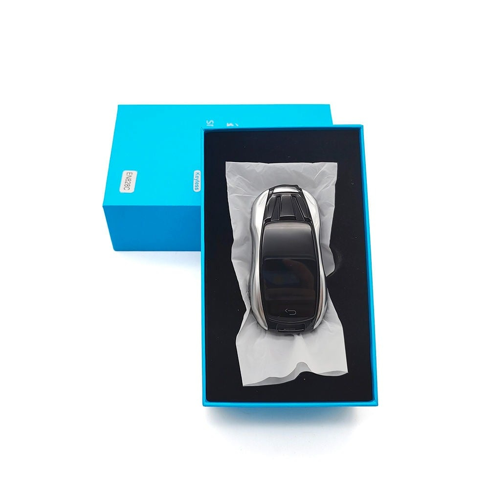 Cheie Smart key dedicata Porsche, LCD, functie keyless, silver [2]