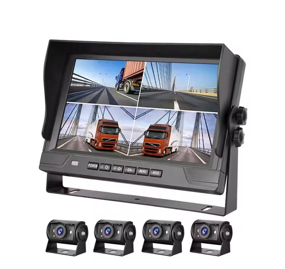 Kit 4 camere AHD Camion / Bus cu ecran 9 inch 12-24V [1]