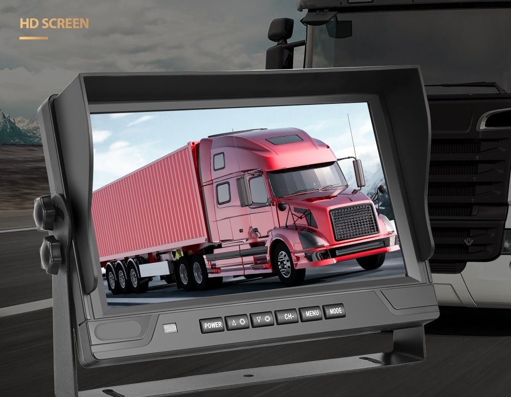 Kit 4 camere AHD Camion / Bus cu ecran 9 inch 12-24V [6]