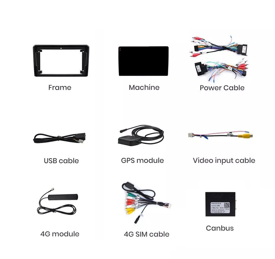 Navigatie Audi A3 (2003-2011), Android, Ecran 9 inch, 4GB RAM 64GB, 8-core [8]