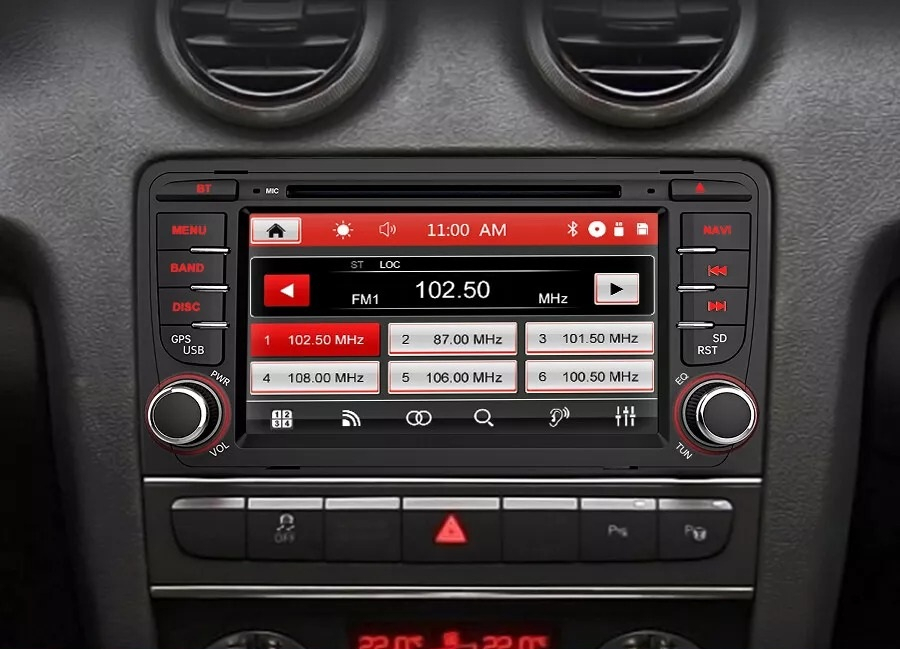 Navigatie Audi A3 (2003-2011) Wince, bluetooth, harti [2]